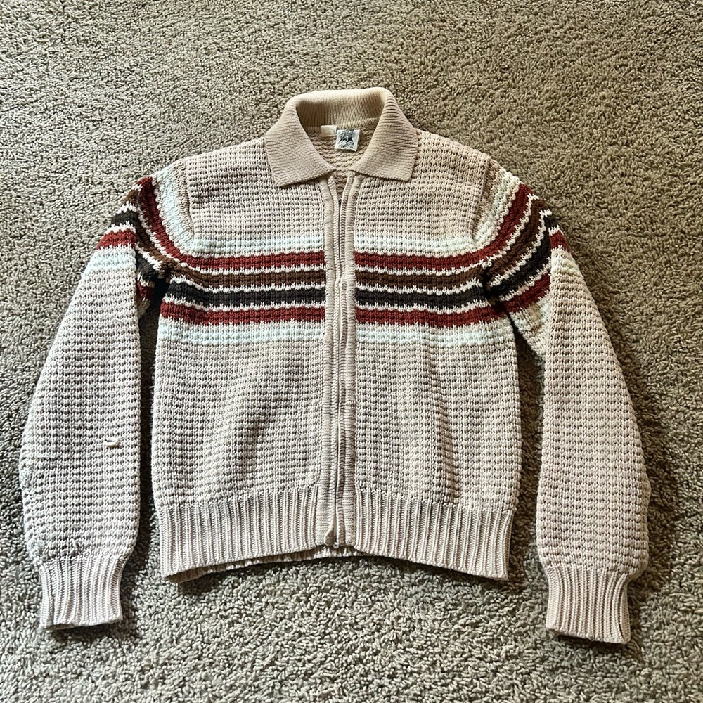 Vintage ‘THE DUDE’ Zip up Sweater from the 70’s